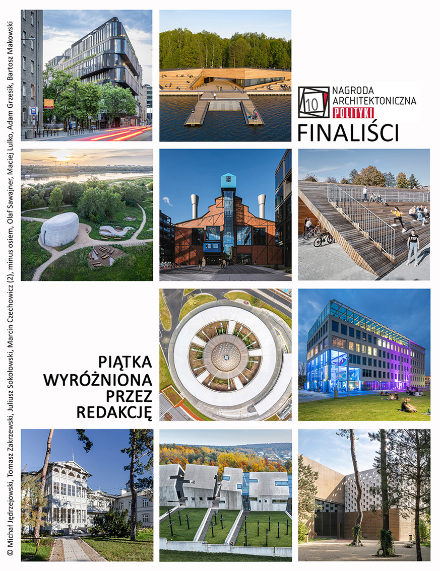 Nagroda Architektoniczna POLITYKI 2020 FINALISCI i WYROZNIENI SM