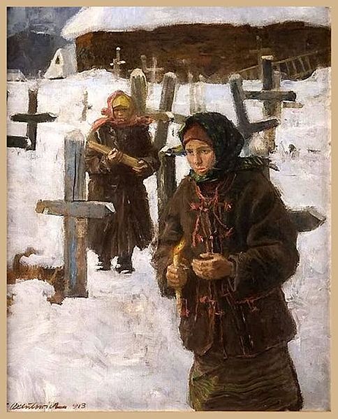 Teodor Axentowicz Zaduszki 1913