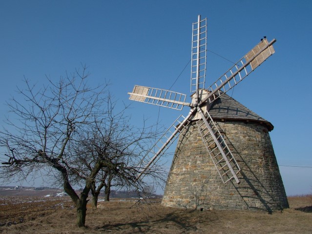 Stone Windmill in Szwarszowice